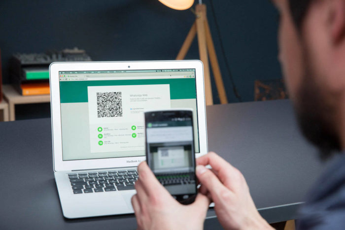 Отсканировать QR-код смартфона WhatsApp с ПК