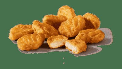 9 кусочков наггетсов стоят в Макдоналдсе